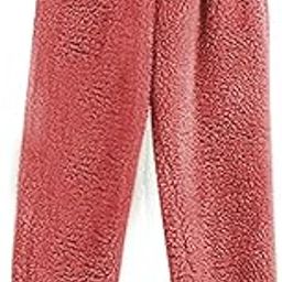 Women's and Men's Wool Fleece Lined Exercise Running Gym Trousers Pajama Yoga Pants/Autumn/Winter Outfits-image-93