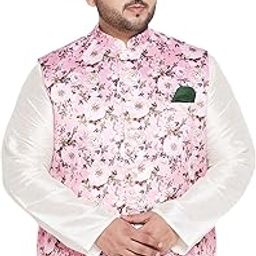 Men's PinkNehru Jacket-23