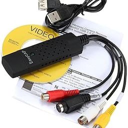 Young Wolf USB 2.0 Adapter TV Video Audio VHS to DVD Converter Capture Card Adaptor Set-13