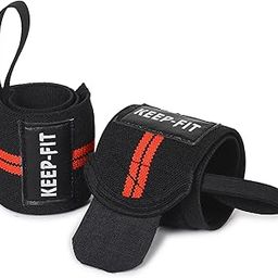 Wrist Wraps for Gym and Weightlifting, Length 15-20 Inches, Width 3 Inches, Large, Orange-image-75