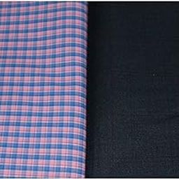 Men's Cotton Shirt 1.60 m and Poly Wool Blend Trouser 1.30 m Fabric Unstitched Combo-image-85