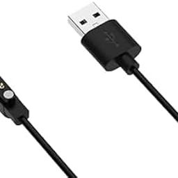 Boat Watch Charging Cable Original 2 Pin Usb Fast Magnetic Cable For Storm/Xtend/Xtend Pro/Xplorer/Wave Connect/Wave Beat/Wave Fit/Wave Style Smartwatches(Cable Only),Black-26