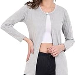 Women's Crochet Sleeveless Pink, Grey Shrug for Artisanal Detail-image-99