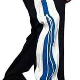 Men's Fleece Cotton Urban Vintage 3 Way Zipper Relaxed Track Pants Trendy & Comfortable-image-78