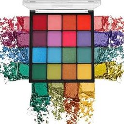 FLENGO; MADE FOR YOU 16 Color Mini Eye Shadow | High-pigment |Blendable eyeshadows| Dramatic eye makeup-image-5