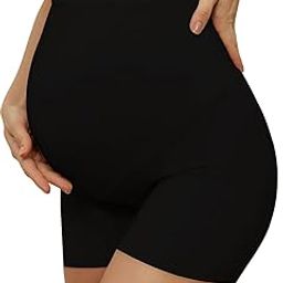 High Waist Stretchable Cotton Over The Bump Maternity Boyshorts Pregnancy Panties for Women Shorts Style Brief Underwear for Pregnant Women-image-92