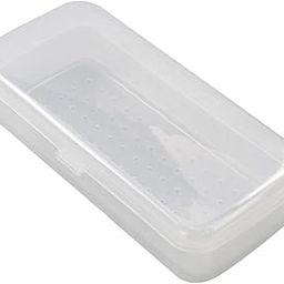 ATORSE® Nail Tools Sterilizer Tray Clean Sterilizing Box Waterproof 25.5X11.5Cm-picture-39