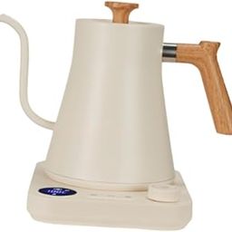 MERISHOPP® Electric Gooseneck Pour Over Kettle Temp Control 1200W Quick Boil for Office White|Home & Garden | Kitchen, Dining & Bar |Percolators & Moka Pots-image-38