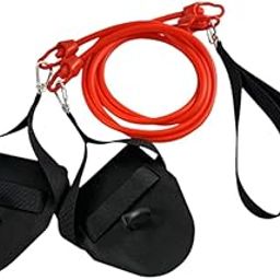 Enakshi® Swimming Arm Strength Trainer Women Men Dryland Cord Swim Training Belt Red|Sporting Goods | Water Sports | Swimming | Training Aids-image-22