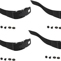 MERISHOPP 4 Pieces Replacement Inline Roller Skate Shoes Energy Strap with Screws | Sports Equipment | Outdoor Sports Gear | Exercise Gear-image-39