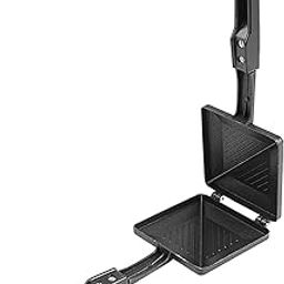 2-Cut Nonstick Gas Sandwich Maker – Durable, Easy-to-Use, and Perfect for Toasting Sandwich on Gas Stove-image-23