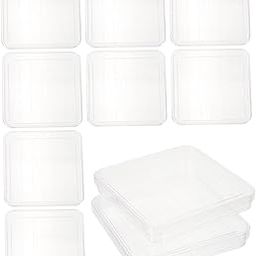 FELTECHELECTR 10pcs Transparent Petri Dishes Small Laboratory Plates for Culturing Lightweight and Easy to Clean for Experiments and School Projects Construction-image-12