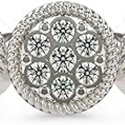 Sterling Silver & Certified Lab Grown Diamond 0.10cts | Ring For Women/Girls | Stylish & Elegant | VGR0053-image-55
