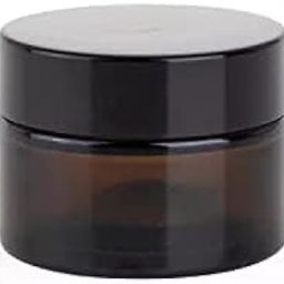 B.H.Industry [ SET OF 4 PC ] 15 GRAM AMBER GLASS JAR with black Cap and inner lid, for lipbalm and lipscrub Beauty, Cream, Blends, Skin Care, Hair Care, Travel, Toners, Cosmetic & DIY-10