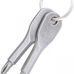 UJEAVETTE 4xScrewdriver Set Flat Head and Phillips Screwdriver for Men's Sock Filler Silver-image-65
