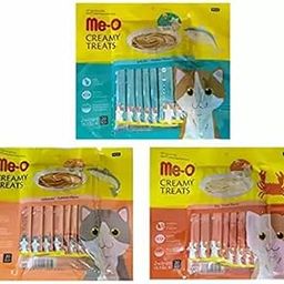 Meo Heads Up For Tails Me-O Creamy Treats Chicken And Liver Flavour (Pack Of 20) Cat Treat (900 G) - Adult-image-27