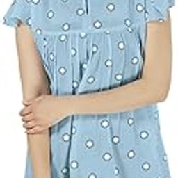 Kalki Women’s Western Crush Top – Georgette Fabric with Textured Design for Casual, Daily-image-0