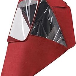 THE STYLE SUTRA Stroller Rain Cover Windproof Waterproof for Winter Travel Standard Stroller Red-image-66