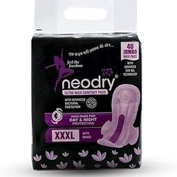 Cottony Soft Sanitary Pads for Women | Upto leakage protection | Absorbs 2x Faster with Wider Back | Nights XXXL | 40 Pads | Pack of 1-image-79