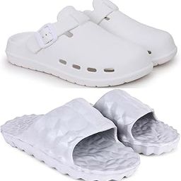 Combo Pack of 2 Slipper/Flip Flops/Slides/Clogs/Sandals for Men (Cl-900 Vs Diamond)-image-30