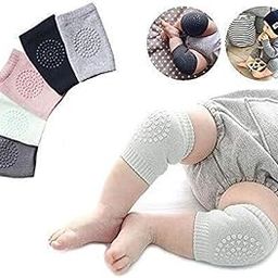 Knee & Elbow Guard/pad for Crawling, Toddlers, Infant, Girl, Boys, Safety Protector Comfortable Cap for Leg and Hand Ideal for 3-18 Months Babies, Multi color (3)-image-38