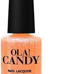 All That Glitters by Ola! Candy – Be Dazzled Collection, 5 Free, Long Lasting, High Shine and Chip Resistant French Formulation – 15 ml – 1 Unit-image-8