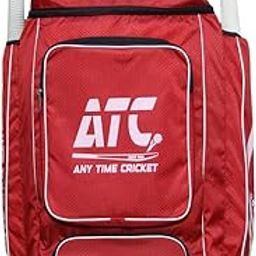 ATC Camouflage Duffle Kit Bag – Stylish Cricket Duffle with Spacious Compartments, Heavy-Duty Zippers & Padded Straps – Lightweight & Durable Red-image-70