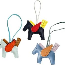 3Pcs Bag Charms, Bag Charms For Handbags, Stylish Horse Keychain, Fashion Keychain Rings And Hooks, Perfect For Indoor Outdoor And Shopping-picture-45
