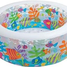 KAOMOJI 5 FEET Inflatable Aquarium Swimming Pool | Ocean Family Fun | Durable & Spacious | Easy Setup & Storage | Safe for Kids & Adults (1PCS)-image-48