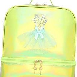 CLUB BOLLYWOOD The Style Sutra Ballet Dance Backpack Daypack Ballet Dance Bag for Sports Dancing Gymnastics Green-image-75