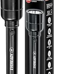 Eveready Metallica DL33, Rechargeable 12W Emergency Torch, Machined Aluminium Torch, Type-C USB Fast Charging, Scratch & Water Resistance, Powered by BIS Certified Li-ion Battery-53