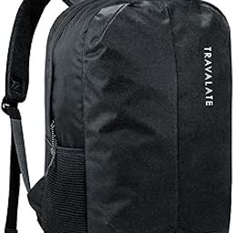 20 Ltr Daypack Backpack | Lightweight & Water-Resistant | Travel & Everyday Bag with Spacious Main Compartment, Easy Access Front Pocket and top Handles |(16 x 10 x 5) Inch - Black-image-57