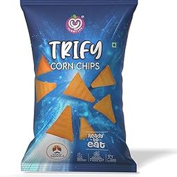 Yummylov Trify Corn Chips in Indian Masala, 300 Grams (Pack of 5) Fresh and Crispy - High in Fiber Tasty & Healthy Snacks-image-69