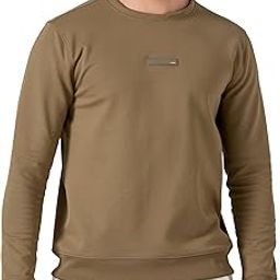 Men's Solid Regular Fit Microfibre Elastane Full Sleeve Statement Elemental Round Neck Sweatshirt with Premium Dyes Comfortable Casual Wear Sweatshirt-image-43