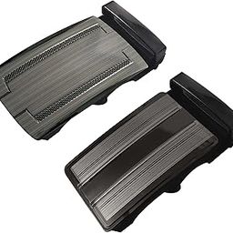 belt auto lock buckle only for men : for maximum *** 1.25 Inches *** wide straps, Light weight, autolock, combo pack of 2-image-8