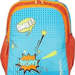 18 L Printed School Backpack For Boys & Girls | Durable Zippers Nylon And Polyester Material | 2 Large Zipper Compartments, 2 Bottle Holders | Travel, Outdoor | 27 L X 18 W X 42 H Cm-5