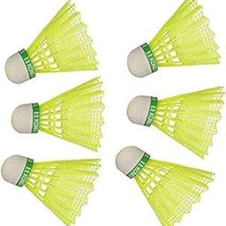Durable Nylon Shuttlecock for Badminton | High-Speed Feather-Like Flight | Pack of 6 | Ideal for Indoor & Outdoor Play | for Practice & Matches-image-42