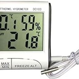 DHRUVPRO Maxoc DC-103 Indoor Outdoor Digital LCD Thermometer Hygrometer-27