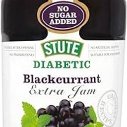 Stute No Sugar Added Diabetic Blackcurrant Extra Jam, 15.17 oz ℮ 430 g-picture-20