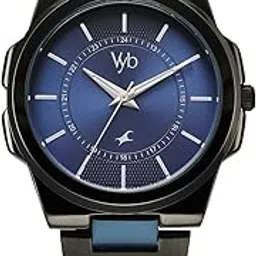 Fastrack Vyb 6.0 Nimbus Quartz Navy Blue Round Dial Men's Watch | Stainless Steel Strap Material Analog | Guys Analog Watches - FV30032KM01-picture-18