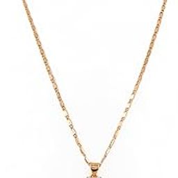 Elegant Gold-Plated Necklace with Crystal Clover Pendant, 45 cm Chain-image-12