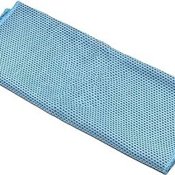 CALANDIS™ Cooling Towel 12"x40" Sweat Absorbing Gym Towel for Fitness Workout Football Blue | Gym Towels | Fitness Equipment & Gear | Fitness Running & Yoga-image-7