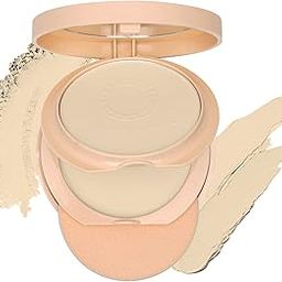 Colors Queen Perfect Look Oil Control Matte Compact Powder + Base Concealer | Long Lasting, Waterproof, Lightweight Compact Powder for Face Makeup (04 - Marble Fair, 18g)-35