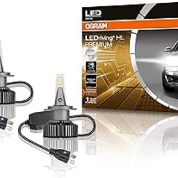 Osram H7 45210Cw Headlamp Integrated Driver (Set Of 2,25W 12V, LED, White-image-44