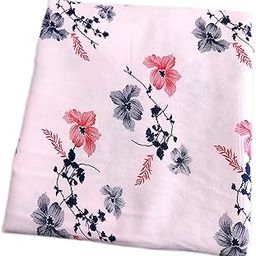 Premium Classy Unstitched Light Pink Digitally Printed Rayon Material Shirt Fabric Cloth Piece For Men's(1.60 Mete Length 58 Inch Width)-image-83