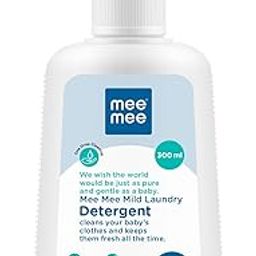 Mee Mee Baby Liquid Detergent 300 ml | Ph balanced, Free from Harsh Chemicals, Safe for mother's hands & baby's skin | Anti-Bacterial, Removes Stains & Odor with One Drop, Hypoallergenic-19