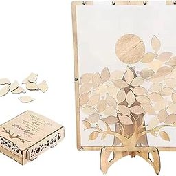 ATORSE Handmade Personalized Wedding Guest Book for Birthday Wedding Engagement-image-16