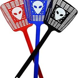 Fly SWATTER with Alien Head Imprint-image-35