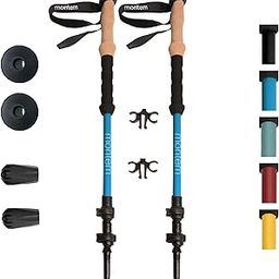 Montem Ultra Light 100% Carbon Fiber Trekking, Walking, and Hiking Poles for Backpacking Gear - One Pair (2 Poles) - Lightweight, Quick Locking, and Ultra Durable-image-46