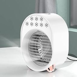 IVELECT Air Conditioner Cooler USB Water Cooling Fan Space Humidifier Purifier White-image-80